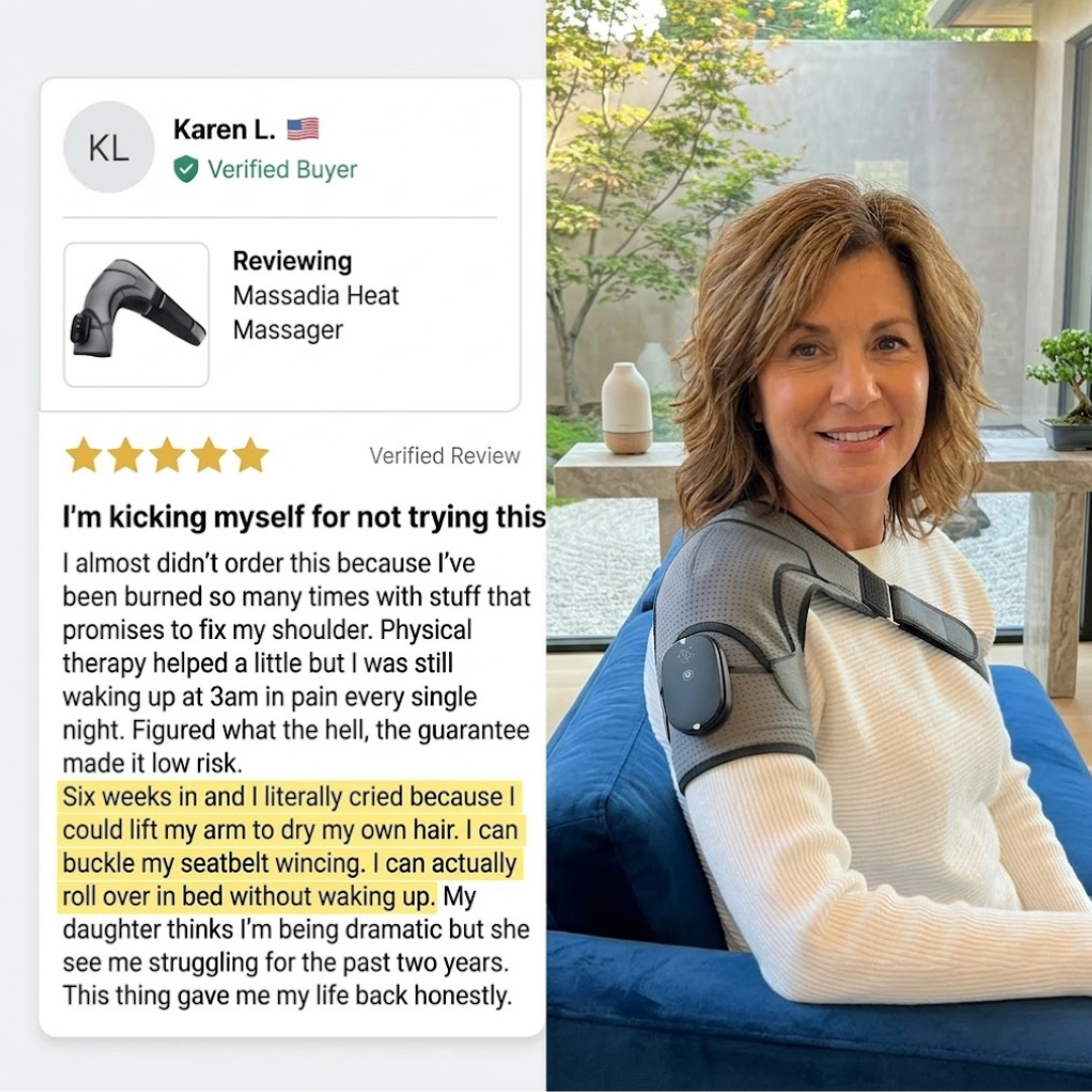 Heated Shoulder Massager