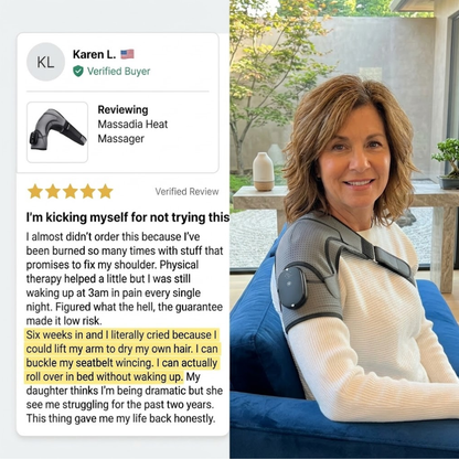 Heated Shoulder Massager